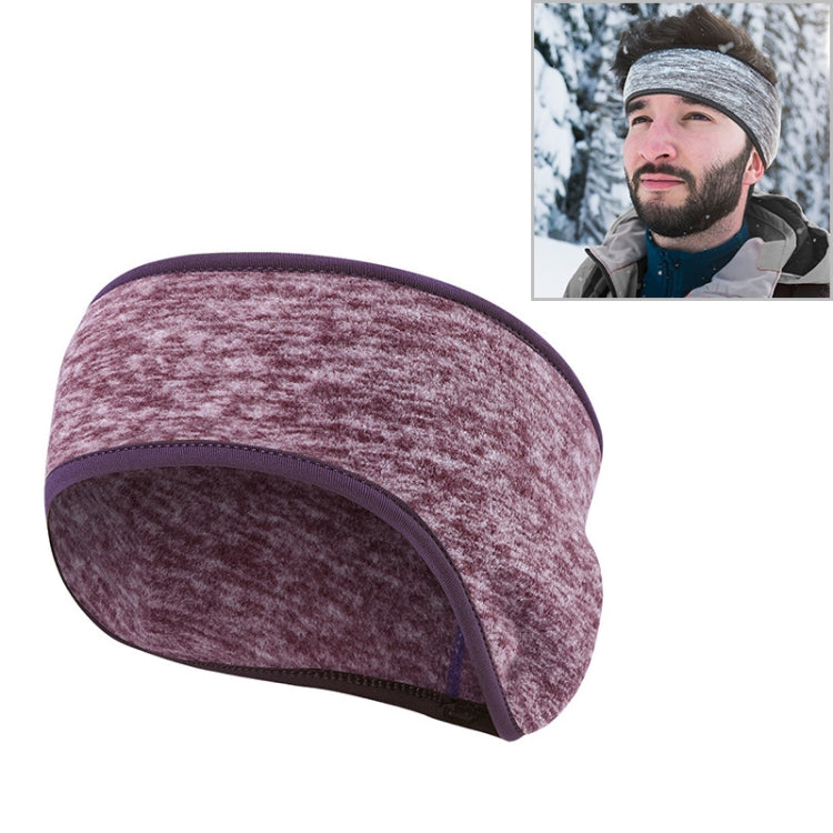 JE-B Winter Riding Turban Sports Warm Ear Protection Headband — Red