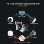 4pcs Car USB LED Atmosphere Light