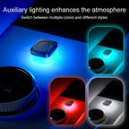 4pcs Car USB LED Atmosphere Light
