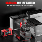 FOXSUR FBC1206F 12V 6A Car Motorcycle Battery Charger Smart Repair Multi-function Charger — view 10