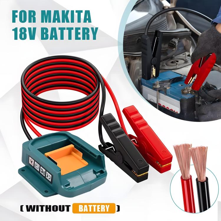 Car Jump Adapter for Battery, Type-B for Makita, Type-C for Dewalt — view 5
