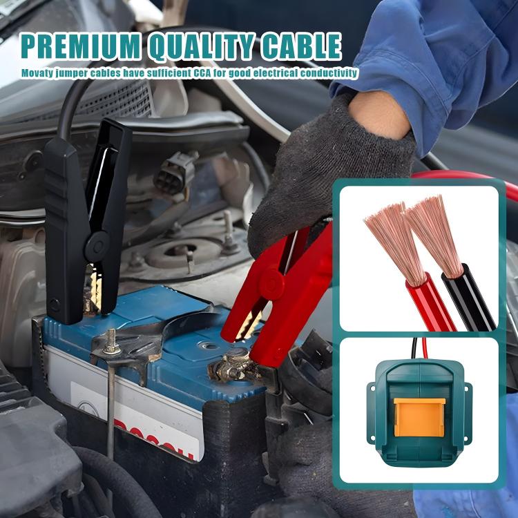 Car Jump Adapter for Battery, Type-B for Makita, Type-C for Dewalt — view 6