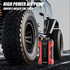 FOXSUR Car Emergency Starter Power Supply Multi-function Portable Car Air Pump — view 9
