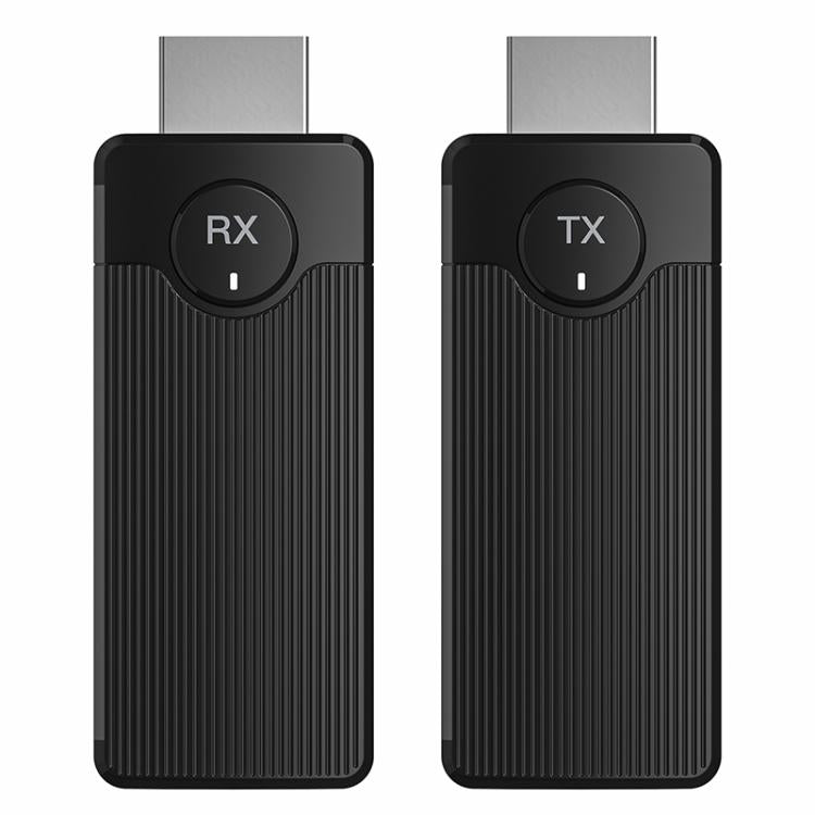 Q50 Vertical Texture Wireless HDMI Video Transmitter and Receiver Extender Adapter — White