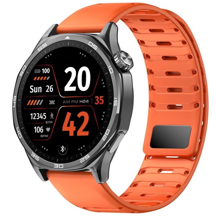 Universal Shark Magnetic Breathable Silicone Watch Band