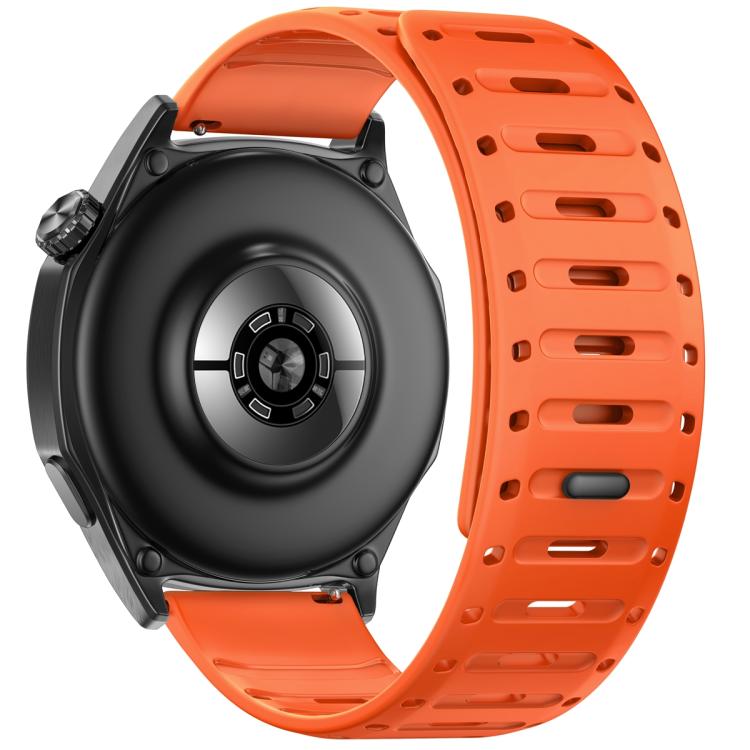 Universal Shark Magnetic Breathable Silicone Watch Band