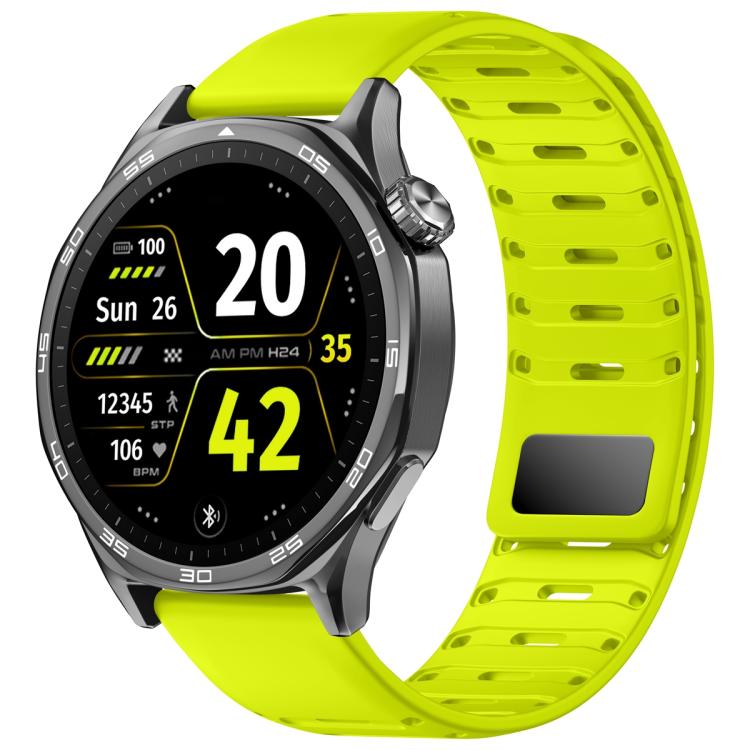 Universal Shark Magnetic Breathable Silicone Watch Band — Starlight Color