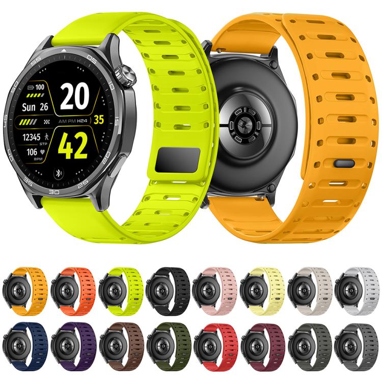 Universal Shark Magnetic Breathable Silicone Watch Band