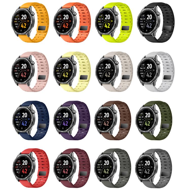 Universal Shark Magnetic Breathable Silicone Watch Band