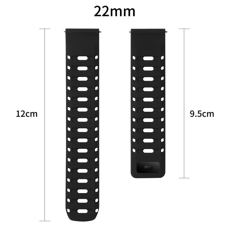Universal Shark Magnetic Breathable Silicone Watch Band