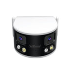 SriHome SH070 4MP Binocular Stitching Ultra-wide Angle Waterproof Camera Supports Full-color Night Vision