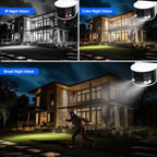 SriHome SH070 4MP Binocular Stitching Ultra-wide Angle Waterproof Camera Supports Full-color Night Vision