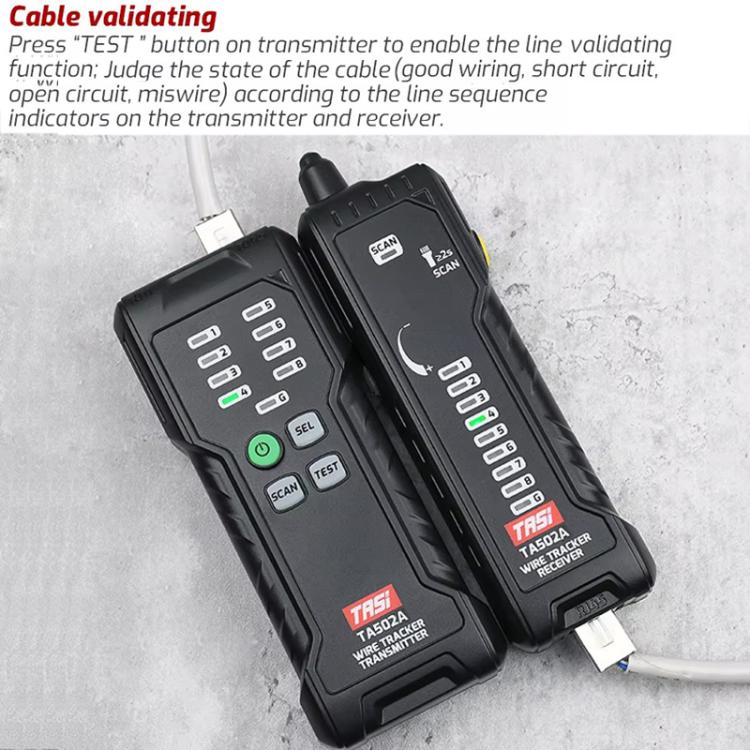 TASI TA502A Multi-function Anti-interference Network Cable Tester