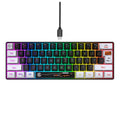 HXSJ V700WB Wired RGB Backlit Membrane Keyboard 61 Key Caps, Cable Length: 1.7m