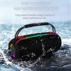 PRO13 20W Portable Outdoor IPX5 Stereo Soundbar Subwoofer RGB Wireless Speakers