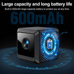 W02 HD Magnetic WiFi Smart Mini Camera Supports Motion Detection Infrared Night
