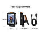 RK-X40G Mini Rear Selfie Screen Sound Version with Clip