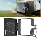 2pcs/Set RV Square Metal Bumper Cover RV Sewer Port Cover