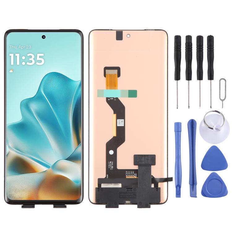 Original LTPO P-OLED LCD Screen with Digitizer Full Assembly — For Motorola Edge 50 Neo
