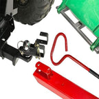 Trash Can Towing Bracket with Removable Pin, Trailer Towing Hook