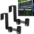 2pcs/Pack Hanging Pool Fence Hook Multifunctional Pool Cleaning Tool Storage Rack