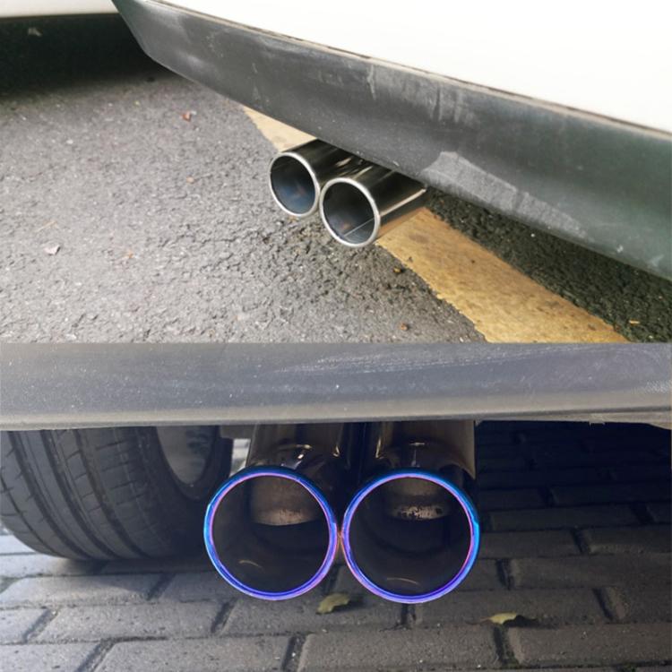 Car Modified Stainless Steel Exhaust Pipe Tail Throat