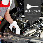 Car Oil Filter Removal Tool Universal Anti-scald Funnel