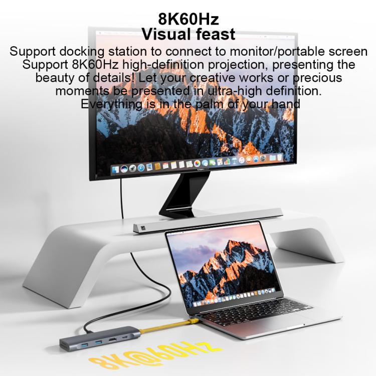 Portable Keychain 80Gbps 240W USB4 Type-C / USB-C Charging Cable — view 8