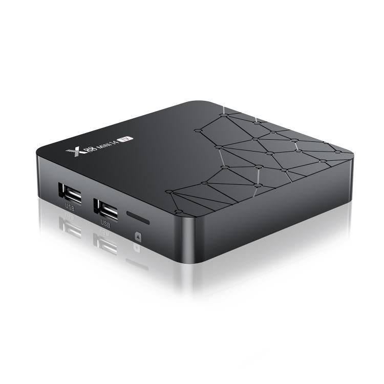 X88 mini 14 TV Android 14 Smart HD TV Box, RK3518 Quad-Core 64bit Cortex-A53 — US Plug