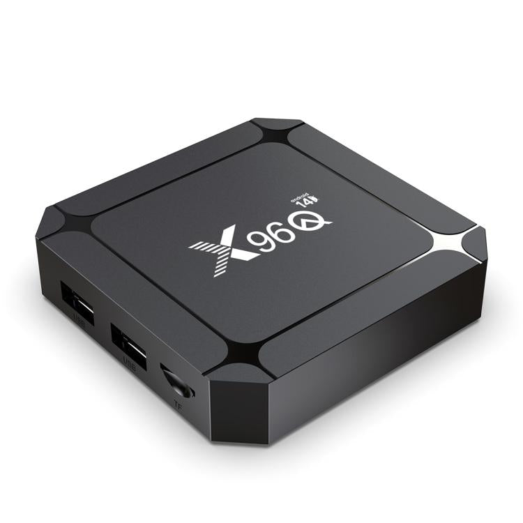 X96Q Android 14 Smart TV Box, RK3518 Quad-Core Cortex-A53 — EU Plug