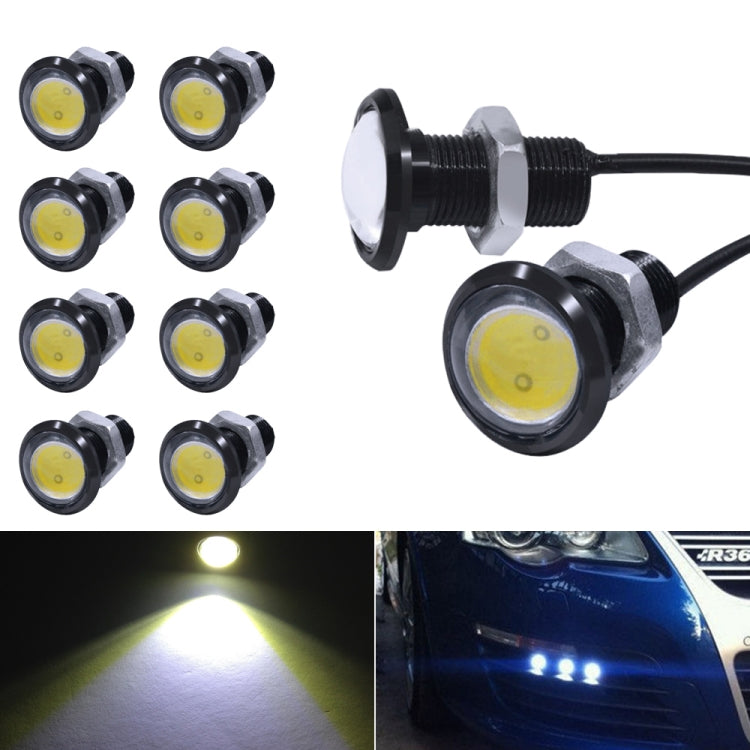 10 PCS 18mm 1.5W DC9-80V Motorcycle Eagle Eye Light Single Lens — view 12