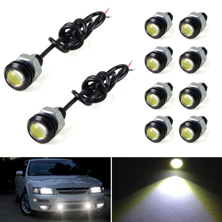 10 PCS 18mm 1.5W DC9-80V Motorcycle Eagle Eye Light Double Lens — view 12