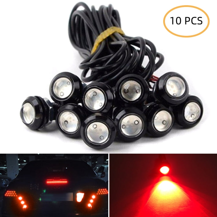 10 PCS 18mm 1.5W DC9-80V Motorcycle Eagle Eye Light Double Lens — view 11
