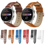 xDfind Bamboo Texture Pin Buckle Leather Watch Band