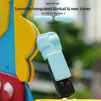 Sunnylife Colorful Gimbal Cover Camera Protector Screen Protective Case — Orange