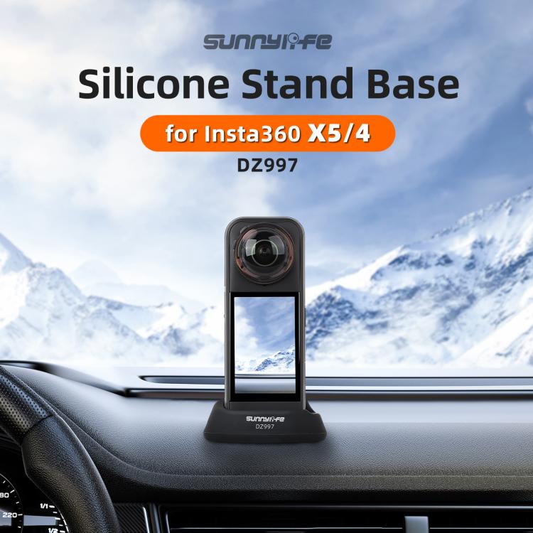 For Insta360 X5 / X4 Sunnylife Silicone Stand Base — Tabletop Base