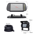 7 inch Car Reversing Rearview Camera Monitor Kit