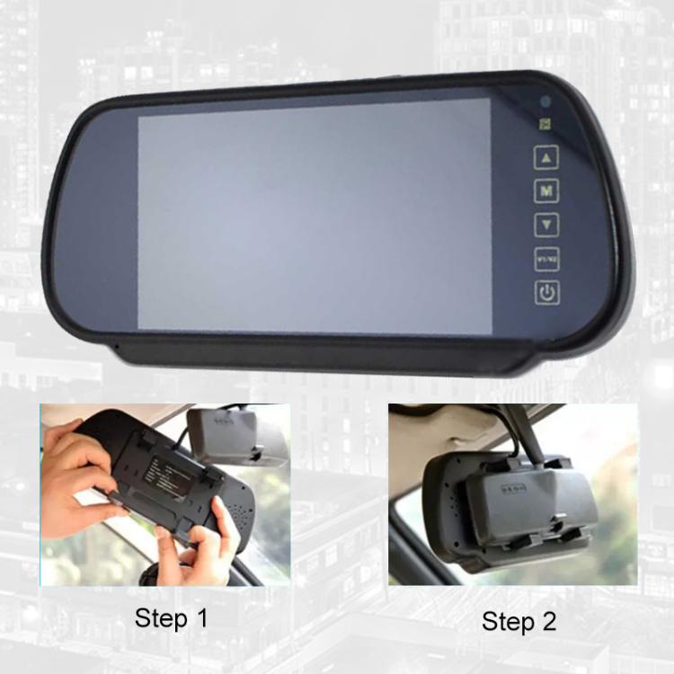 7 inch Car Reversing Rearview Camera Monitor Kit