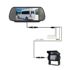 7 inch Car Reversing Rearview Camera Monitor Kit