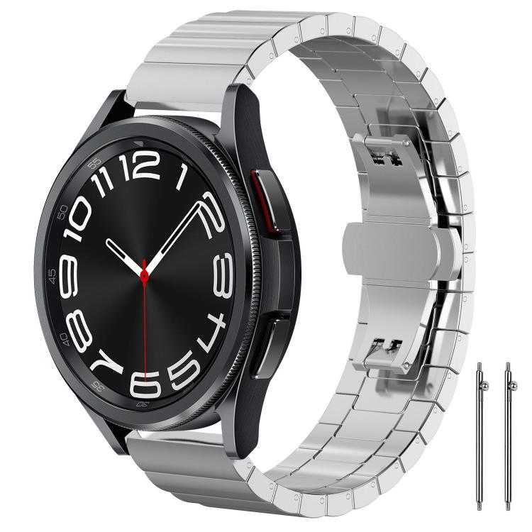 xDfind One-bead Bamboo Solid Stainless Steel Watch Band — 14mm