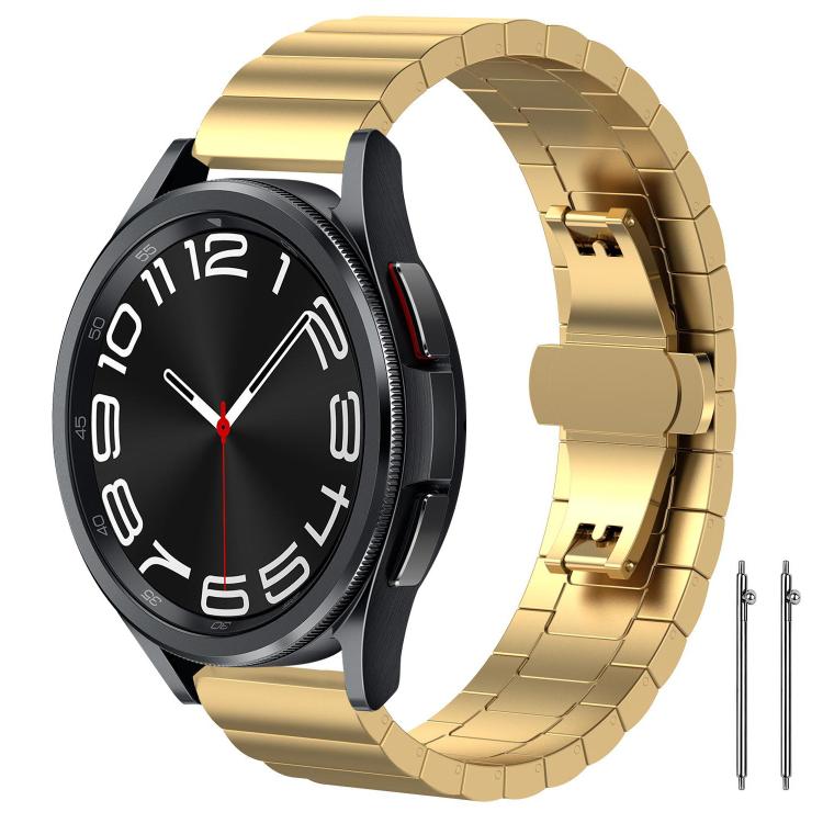 xDfind One-bead Bamboo Solid Stainless Steel Watch Band — Black