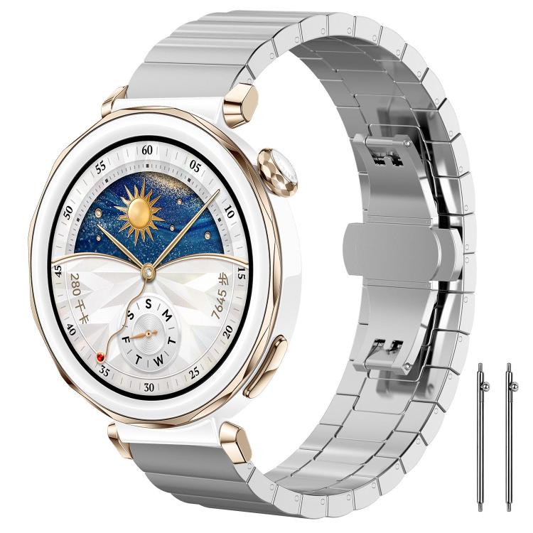 xDfind One-bead Bamboo Solid Stainless Steel Watch Band — Rose Gold