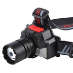 A860B Outdoor Work White Laser Wick Super Bright Sensor Headlamp