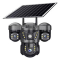 VTS29 6MP Multi-lens Panoramic Solar Surveillance PTZ Dome Camera