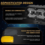2pcs/Pack Car 70W High-power Matrix Eyes Work Light with Cable Set
