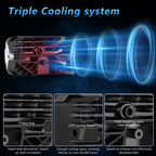 2pcs/Pack Car 70W High-power Matrix Eyes Work Light with Cable Set