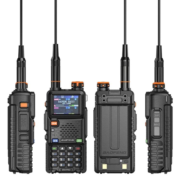 Baofeng 5RH PRO Handheld GPS/Beidou System Positioning Bluetooth Programmable Intercom