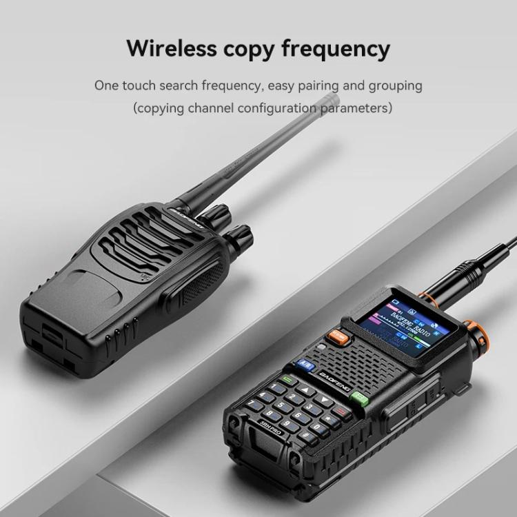 Baofeng 5RH PRO Handheld GPS/Beidou System Positioning Bluetooth Programmable Intercom