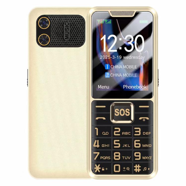 K3 2G Keypad Phone, 2.4 inch, LED Flashlight, Big Keyboard Big Fonts, SOS, Network: 2G, Dual SIM