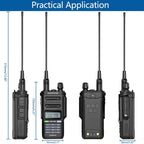 Baofeng UV-9R PRO Dot Matrix LCD Screen IP57 Waterproof Handheld Analog Walkie Talkie — view 11